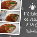 Médaillons de veau à la sauge