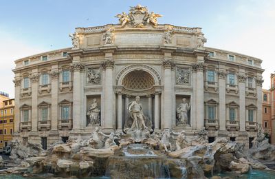 Mon top 10 art et architecture baroque: N°2: La fontaine de Trévi (Rome, Italie)