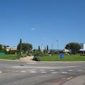 Rond-point à Carpentras