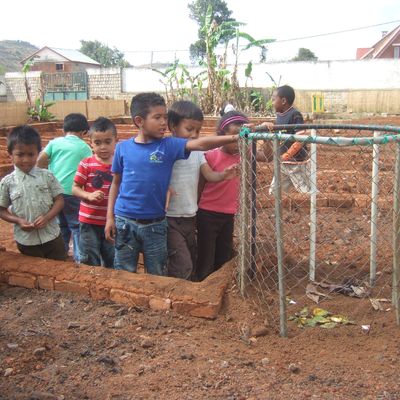 Potager en trou de serrure