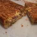 Tarte salée en bande