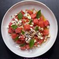Assiette fraîcheur Pastèque, Feta et épices Tajin