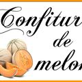 Confiture melon : étiquettes