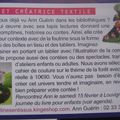 Article dans "la tartine"