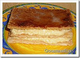 Mille-feuilles façon crème brûlée