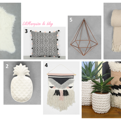 Mon shopping déco chez Pimkie (Décembre 2016)