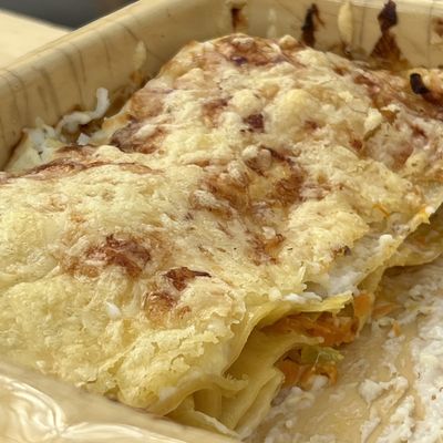 Lasagnes légères de poireaux et carottes