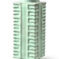 A rare 'Longquan' celadon vase, cong, Southern Song dynasty (1127-1279)