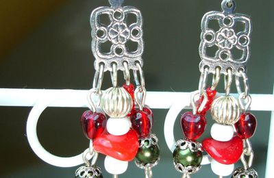 Boucles d'oreilles gourmandes