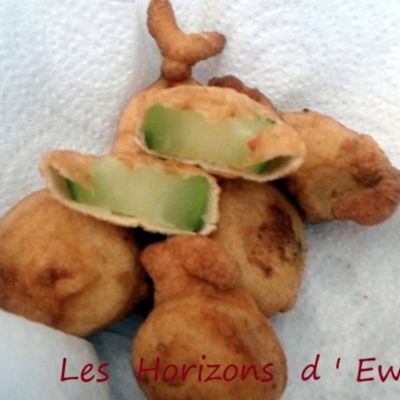 Tempura de courgettes