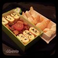 Bento « tamagoyaki au sel noir »