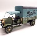 Berliet CBA bâché vert olive. Maqmadon. #51A1201. 1/24. 