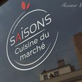 Restaurant "Saisons - Cuisine du marché" (Asniéres 92)