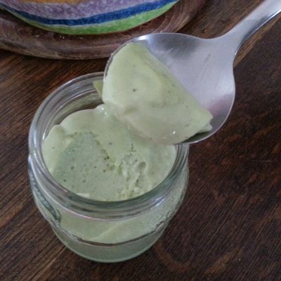 La crème dessert à la pistache