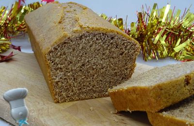 Pain d'épices sans beurre, ni oeuf, ni lait
