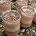 PANNA COTTA AUX TROIS CHOCOLATS