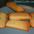 Financiers aux pépites de chocolat