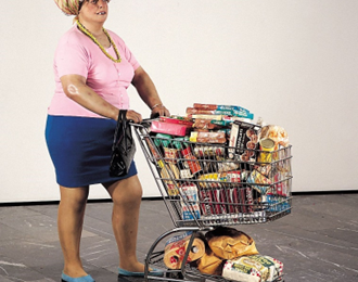 « Supermarket lady », une critique de la société consumériste