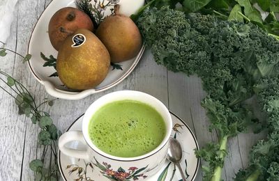 Jus vert à la poire Angélys {#juicing #poireangelys #healthyfood}