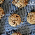 Apéro: Cookies salé Oignons-sésame et lard fumé