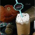 FRAPPUCCINO AU SIROP ÉPICÉ DE CITROUILLE 