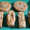 Cakes aux amandes et aux noix