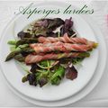 Asperges lardées 