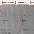 GUAM - HAWAII - MARIANNES - MARSHALL - NAURU - Cartes