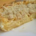 + Tarte aux pommes, crème à la cannelle, crumble noix +