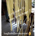 pâte à pâte tagliatelles, lasagne ou spaghetti 