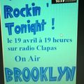 A NE PAS MANQUER : BROOKLYN BARMEN SUR RADIO CLAPAS AVEC SERGE ROINEL....93.5...à 19 H  