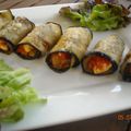 ROULEAUX D'AUBERGINES A LA GRECQUE