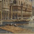 Henri Brémard, 1823 - 1893. Vue de Venise