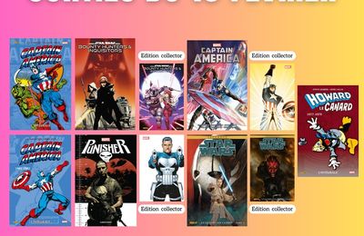 Sorties Panini comics
