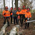 FORMATION A L'UTILISATION DE LA TRONCONNEUSE. CHANTIER ST BARBE. 2 jours, 15 et 16 novembre 2020. G 1.