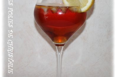 Spritz martini rouge