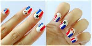 Ongles pour le 14 juillet &lt;3 