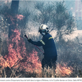 Incendie en Grèce