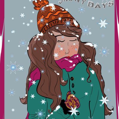 Snowy days ...