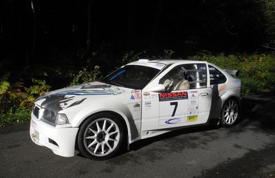 rally  des monts dome 2016  N°7  BMW 318