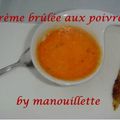 Crème brûlée aux poivrons