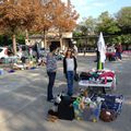 Dimanche 25 septembre, un vide grenier bien ensoleillé ...