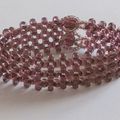 Bracelet Style romantique Tout de mauve