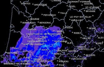 NEIGE : ET TOULOUSE...