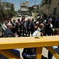 !!Génocide à Gaza: J 598!! Une délégation diplomatique secouée par des tirs de l’armée sioniste