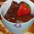 Mousse au chocolat et mascarpone.