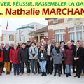 La photo de groupe de la liste conduite par Nathalie MARCHAND.