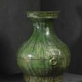 Vase Hu, Terre cuite vernissée, Chine, Dynastie des Han Orientaux (25-220 CE)