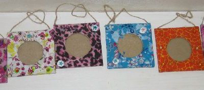 Mes premières réalisations en Décopatch