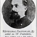Soldat Gaston Réveilhac 72e RI